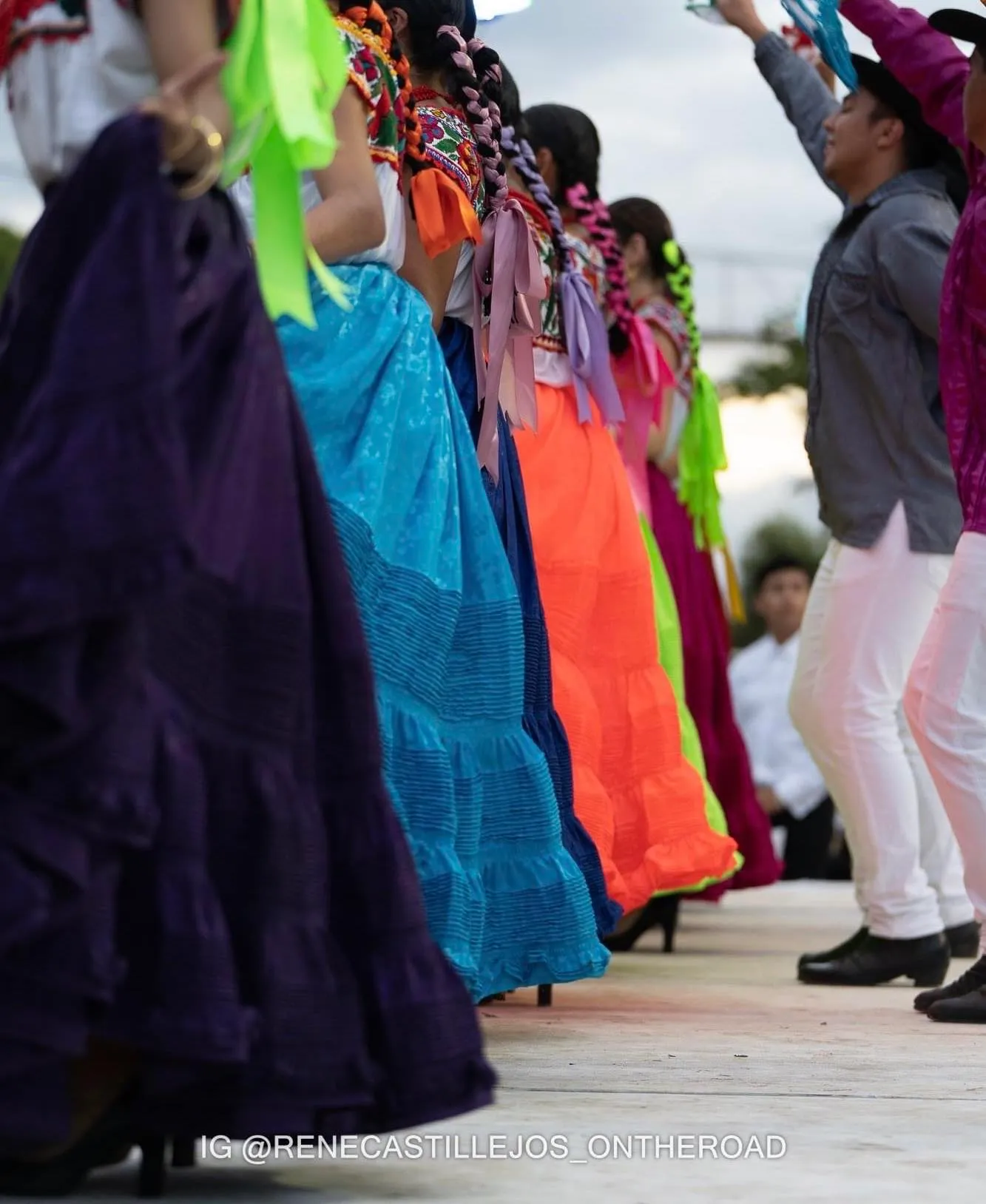 Faldas y trenzas de Santa Catarina Juquila